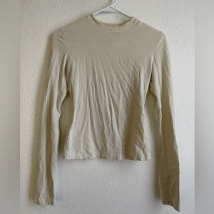 SKIMS Cotton Jersey Long Sleeve T-Shirt